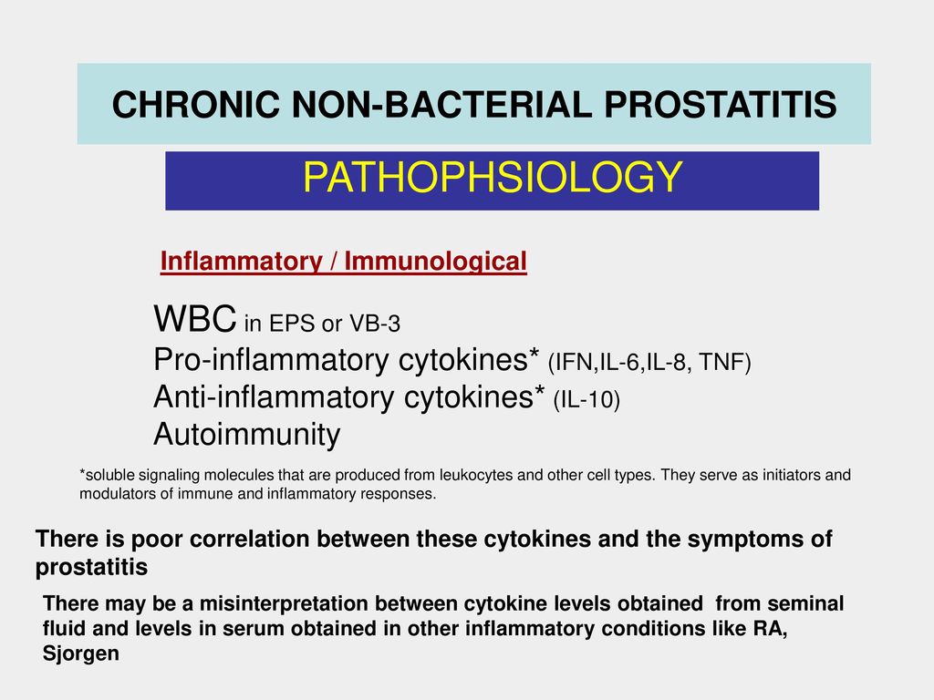 How to cure non bacterial prostatitis How to cure non bacterial prostatitis